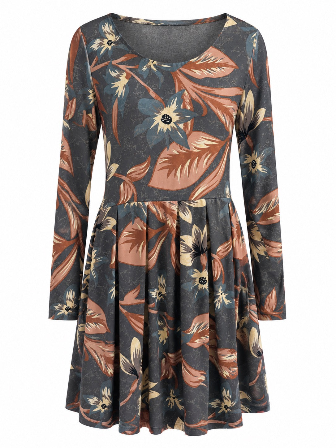 Marj Floral Fit-Flare Dress