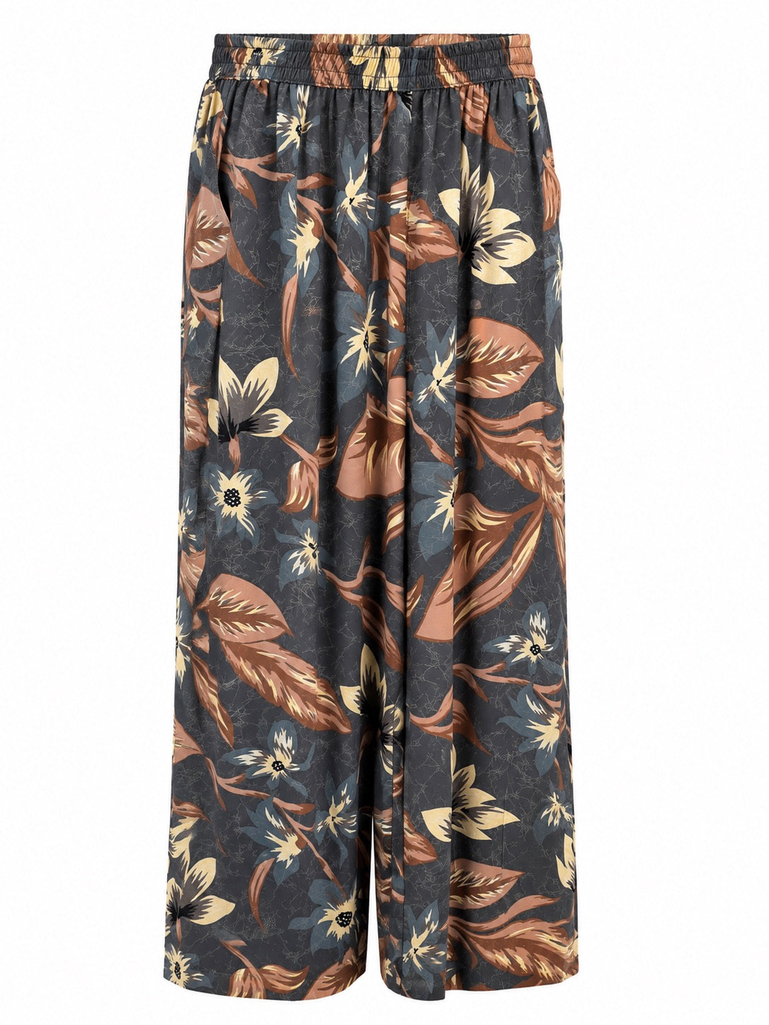 Maggie Floral Wide-Leg Pants