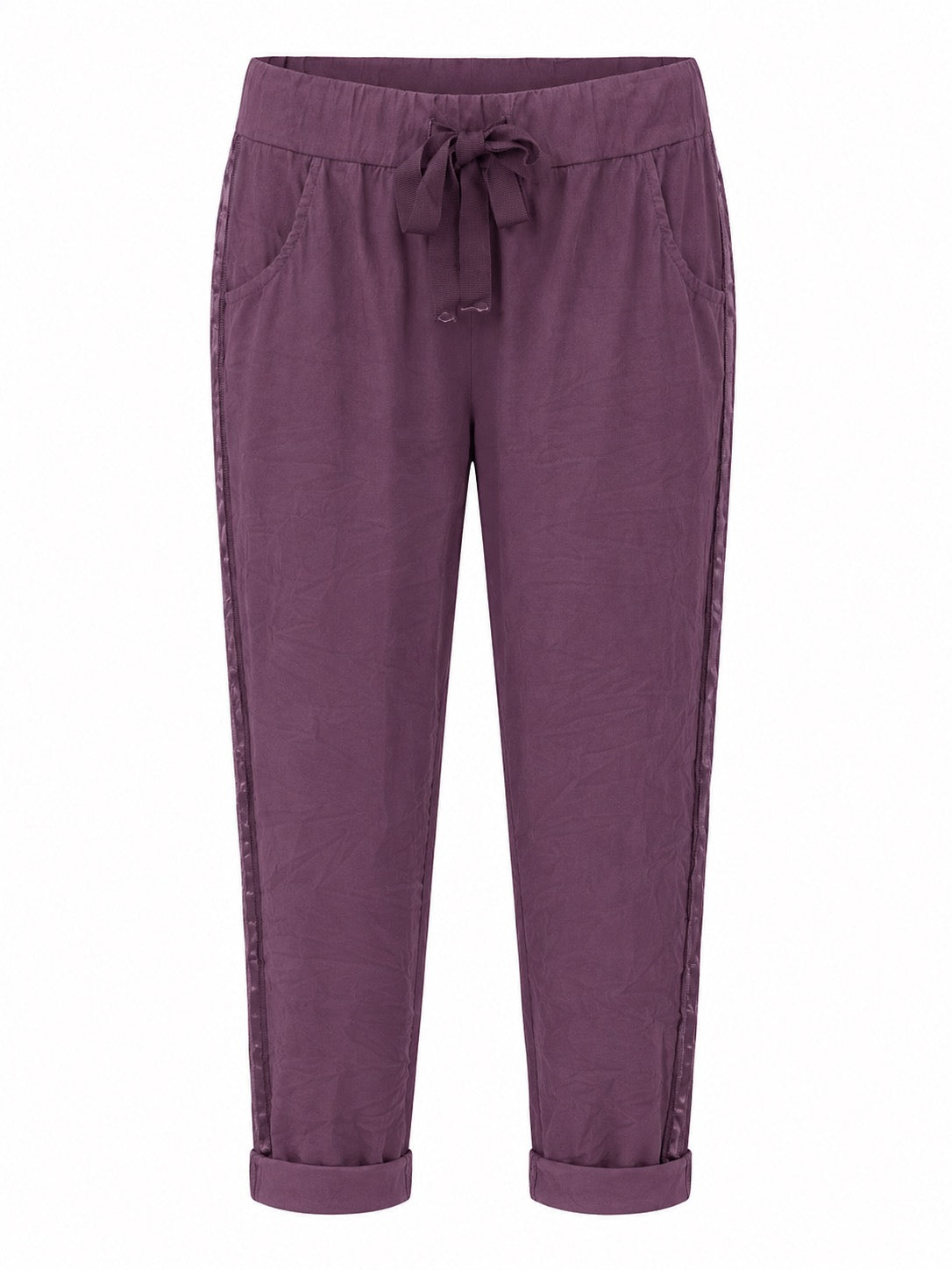 Anna Stretch Pant Merlot