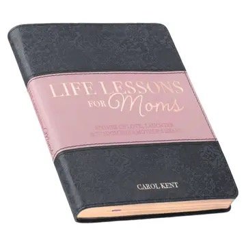 Gift Book Life Lessons For Moms Faux Leather