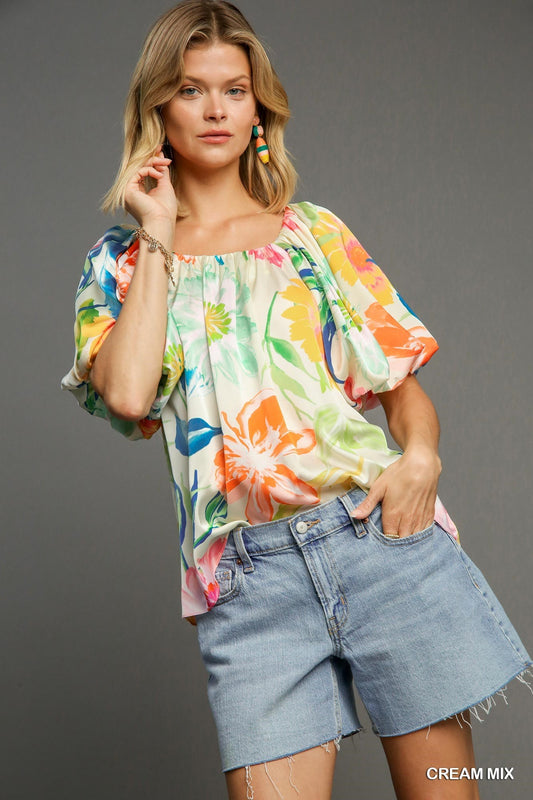 Camilla Floral Top
