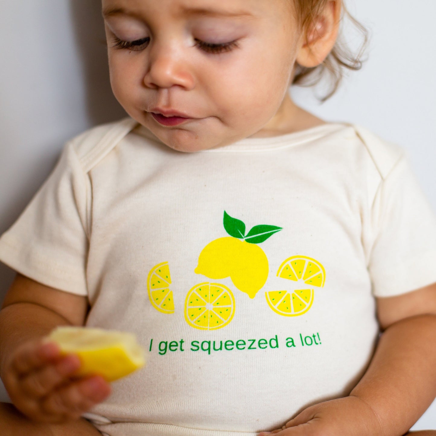 I Get Squeezed A Lot Short Sleeve Romper