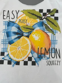 Indigo Blue - Easy Peasy Lemon Squeezy Top *Preorder*
