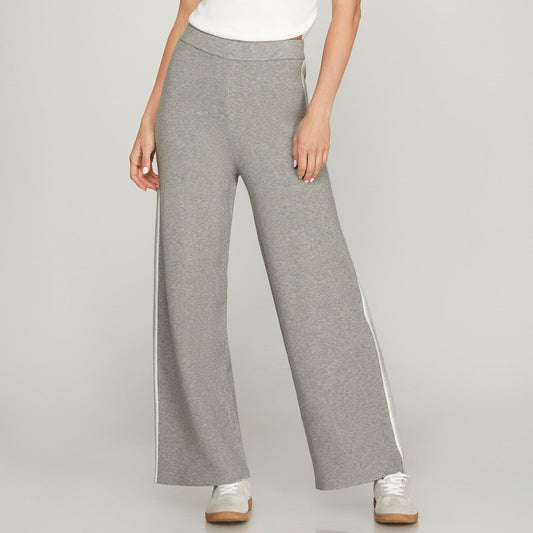Bella Sweater Pants Grey