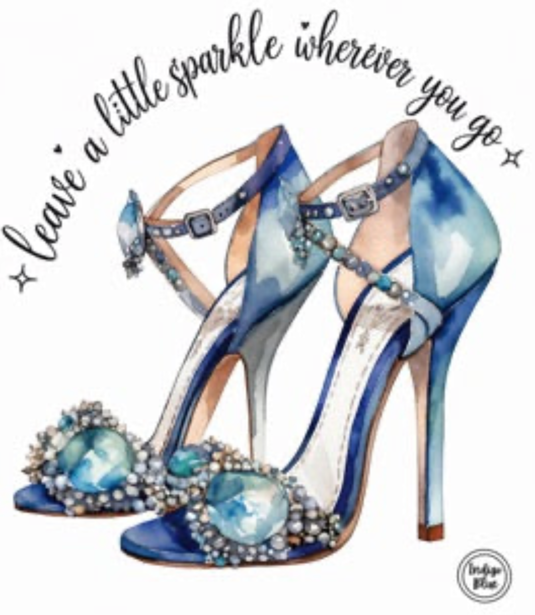 Indigo Blue - Leave a Little Sparkle Top *Preorder*