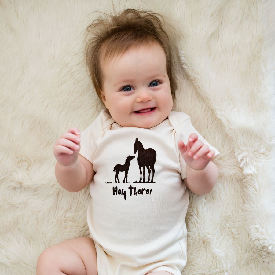 Hay There Short Sleeve Romper