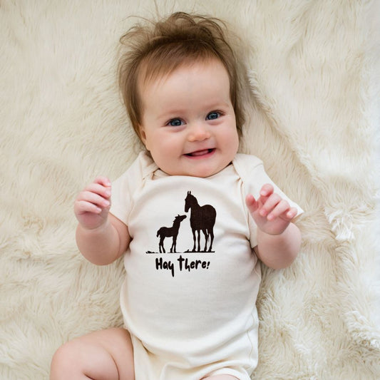 Hay There Short Sleeve Romper