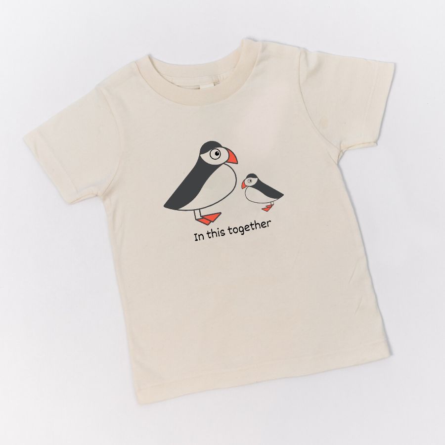 In This Together Puffin Kids T-Shirt