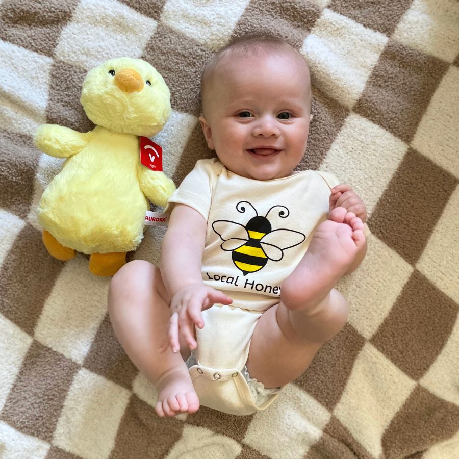 Local Honey Short Sleeve Romper & Pants Gift Set