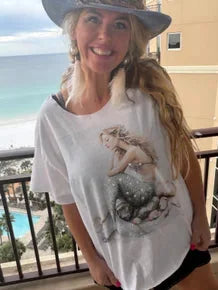 Indigo Blue - Mystical Mermaid Top *Preorder*