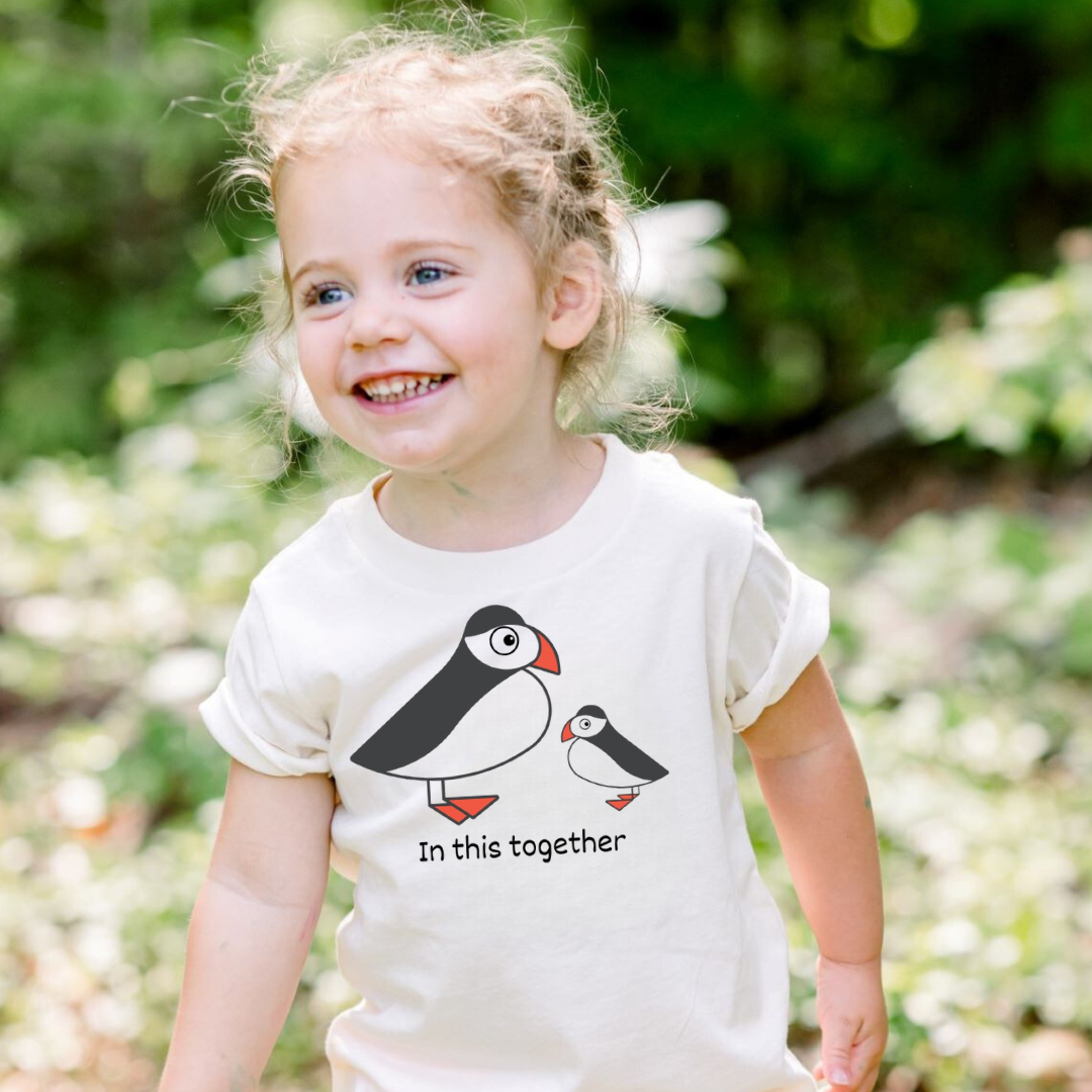 In This Together Puffin Kids T-Shirt