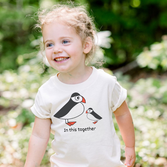 In This Together Puffin Kids T-Shirt