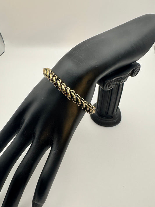 Gold Small Braid Bracelet