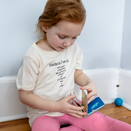 Inside Me Poem Kids T-Shirt