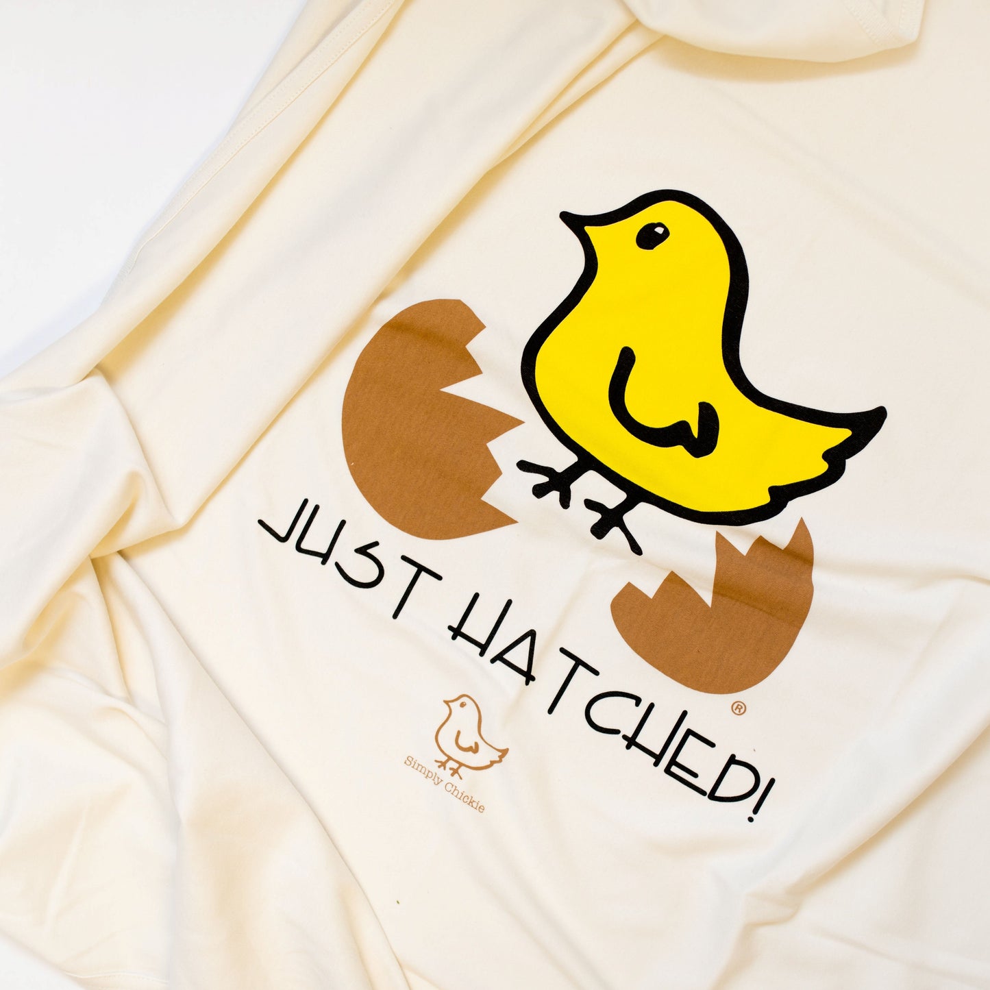 Just Hatched Long Sleeve Romper, Hat & Blanket Gift Set