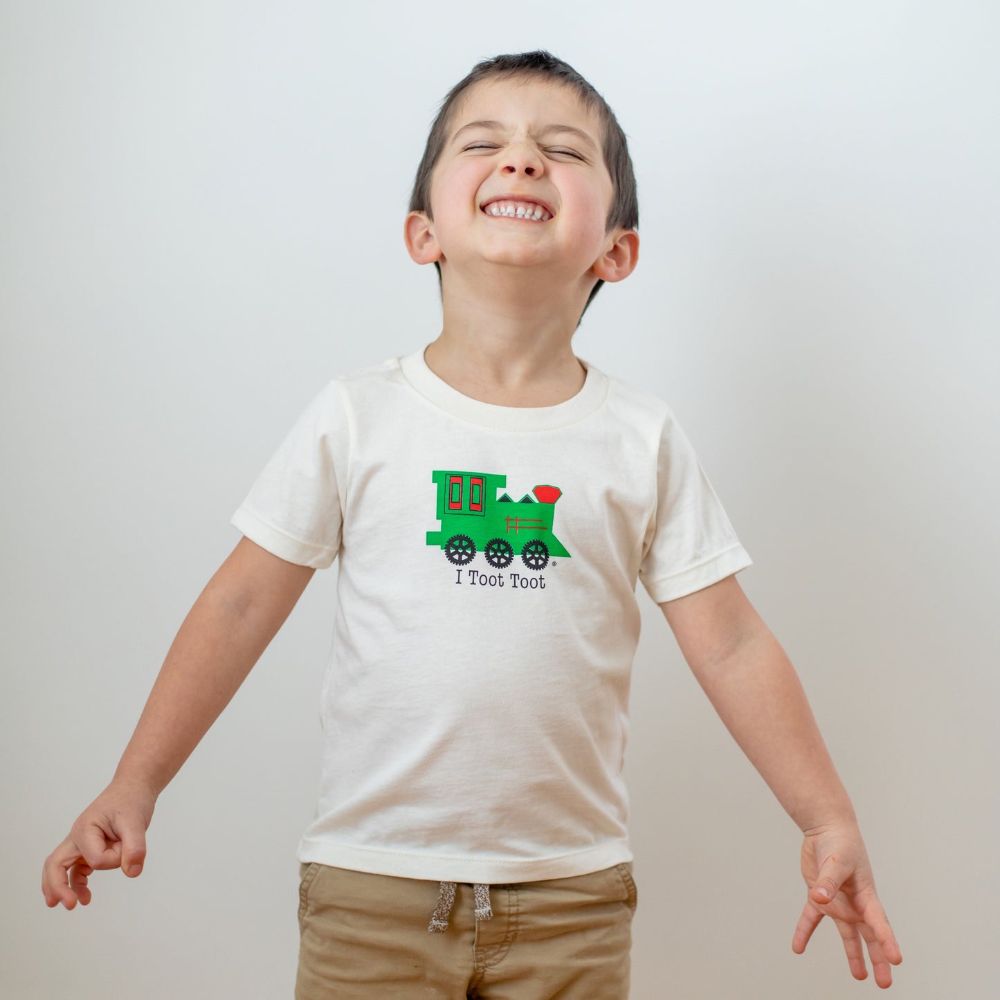 I Toot Toot Train Kids T-shirt