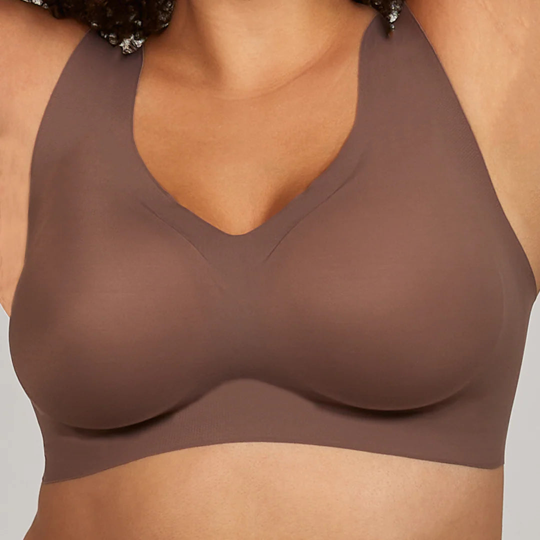 THE ONLY BRA V-Neck Lift Bra Mocha